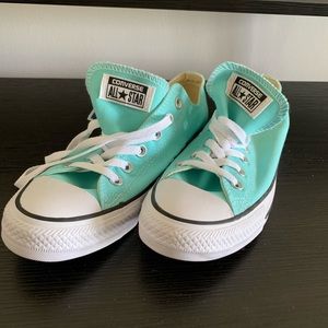 NWT turquoise converse all star